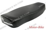 СИМСОН СЕДАЛКА Schwalbe KR 51/2 / SR4-3/4 ДВУМЕСТНА ЧЕРНА ГЛАДКА (IFA SIMSON)